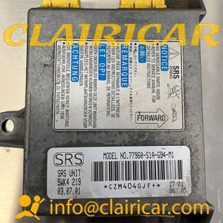 Unidad Airbag Honda