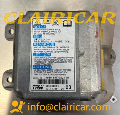 Unidad Airbag Honda
