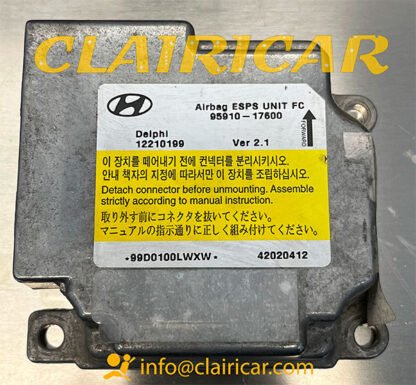 Unidad Airbag Hyundai KIA