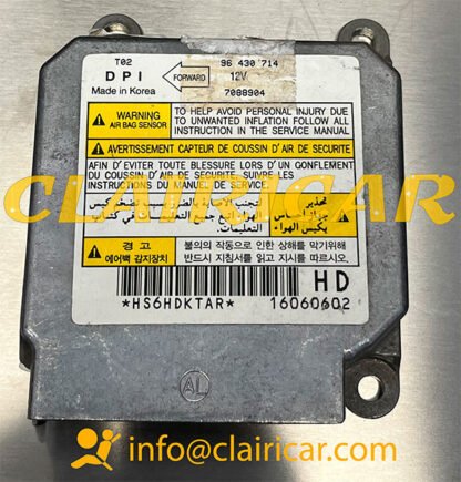 Unidad Airbag Chevrolet Daewo